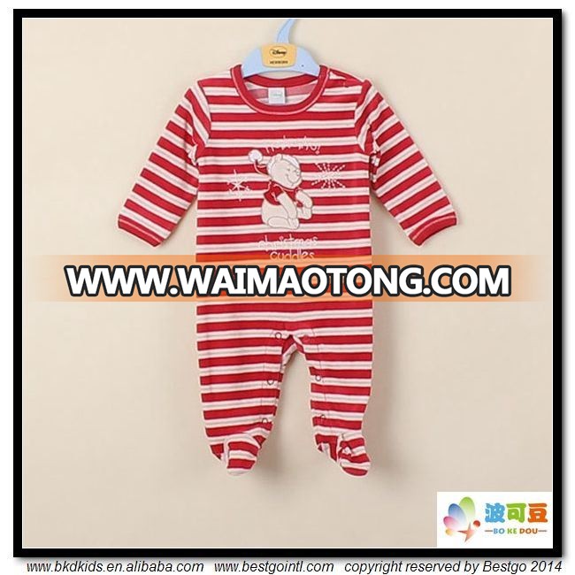 2017 New Style Baby Wear Stripe Printing Infant Rompers