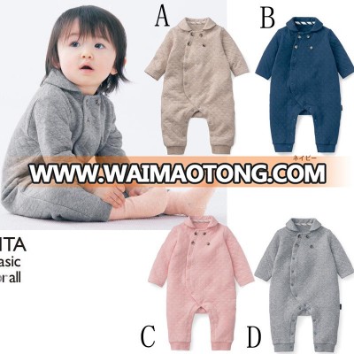 Fashion Solid Color Newborn Baby Boy Rompers For Shopping