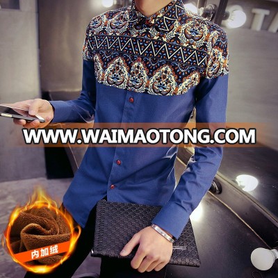 Wholesale Padded Flannel Canda Collar Fusing Interlining Shirt With Boxes