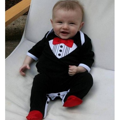 Wholesale Handsome Baby Boy Cotton Clothing Suit Costumes For Party Online